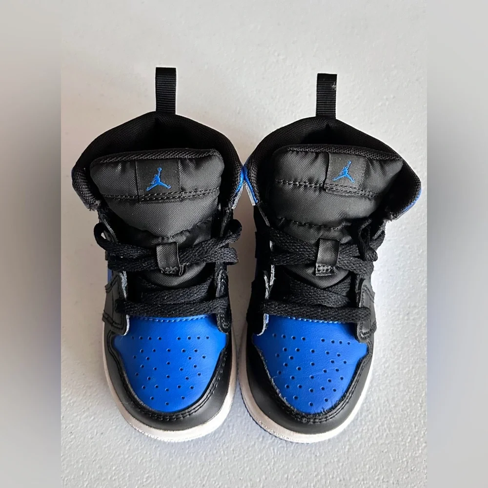 Jordan 1 Mid ‘Royal Blue’ toddler size 7C - Picture 2 of 16